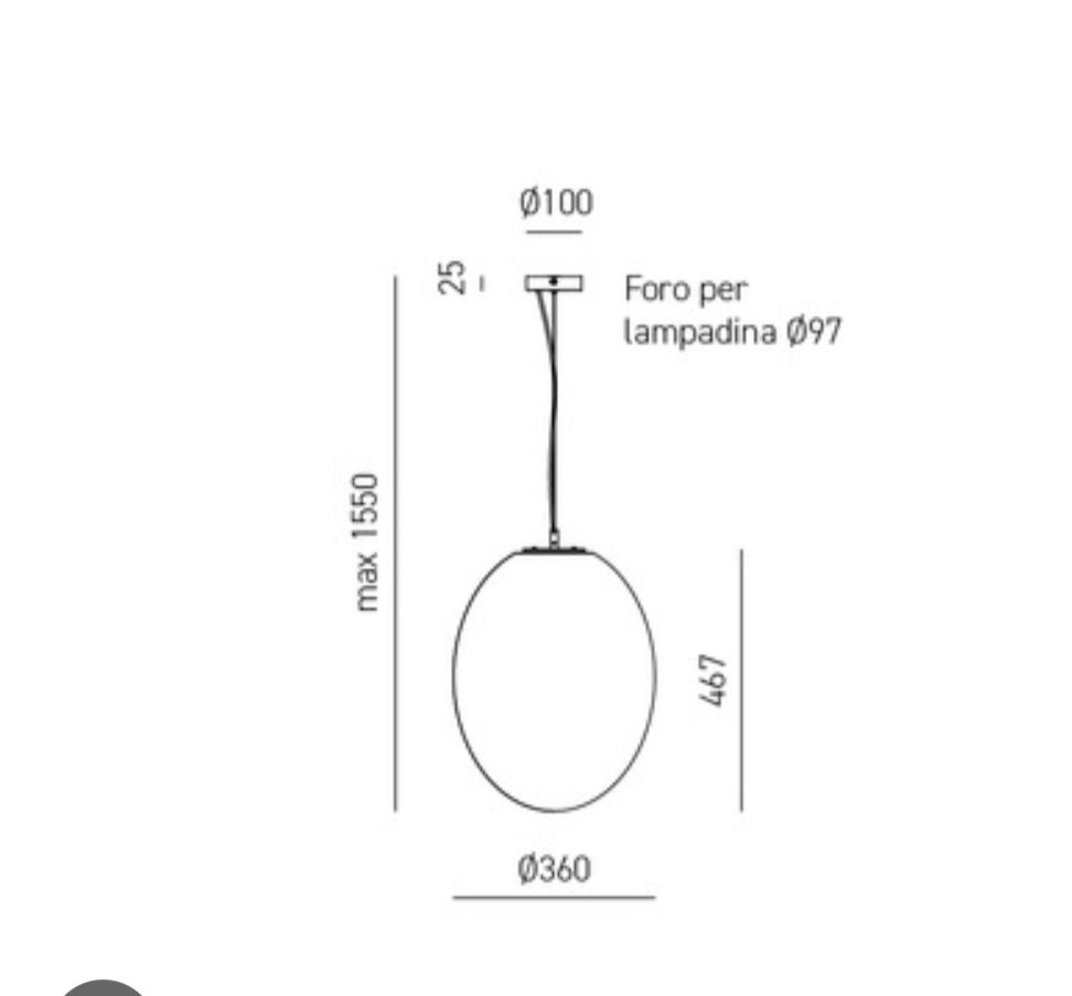 GEA LUCE FABIANA SG BIANCO - immagine 3