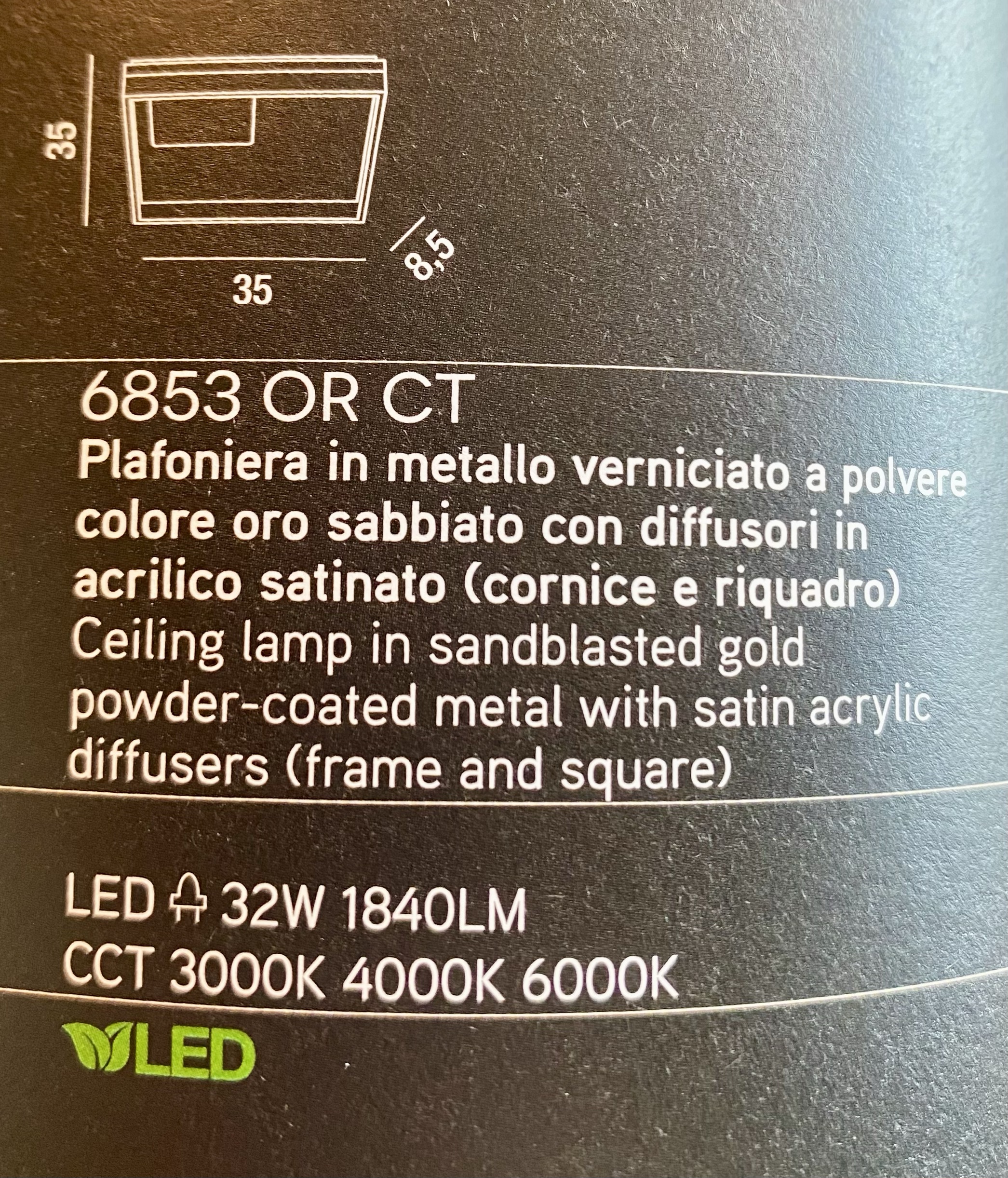 PLAF PERENZ 6853ORCT - immagine 3