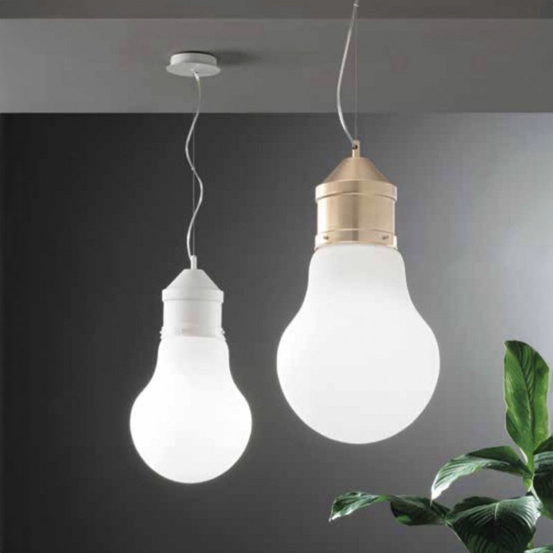 ONDALUCE SOSP MAT BIANCO - immagine 2